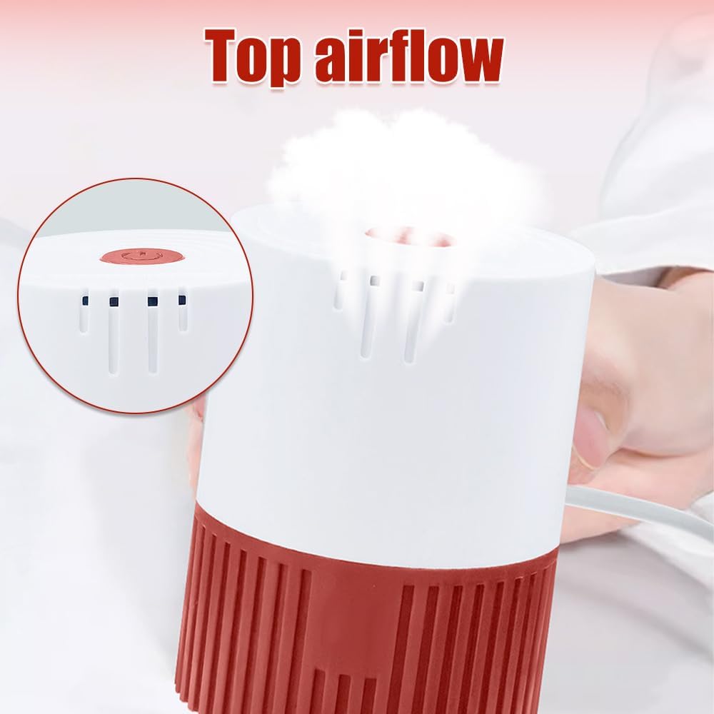 MiOYOOW 37mm Electric Vacuum Pump Portable Top Air Flow Saler Bag Pump Great for Travel Home Use