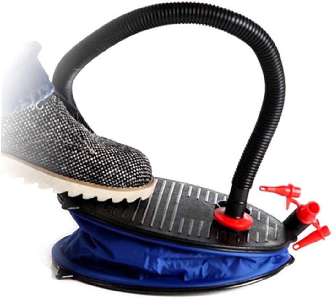 KOCKSHION Fast-Powered Dual Use Foot Pump Safe Reliable for Kayaks Air Mattresses More