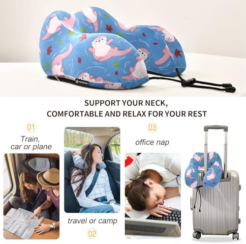 ALAZA Memory Foam Neck Travel Pillow