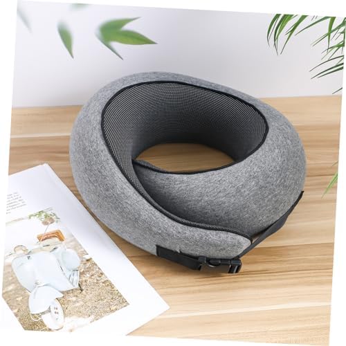 Happyyami Shaped Travel Pillow for Airplanes Cars Neck Support for Comfort on the Go