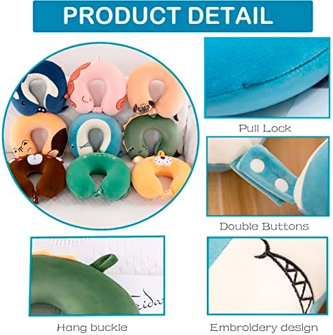 DUANY STOREKids Cute Travel Neck Pillow for Airplane Backup Support