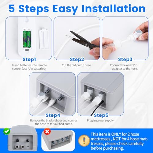 compatible air pump for select comfort or sleep number