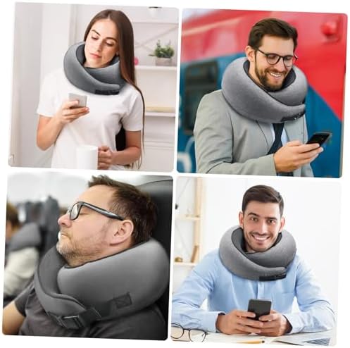 Adjustable Travel Pillow Memory Foam Neck Support