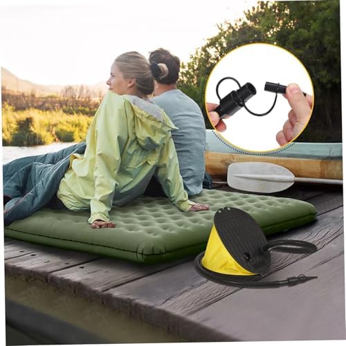 Healifty Bellow Foot Pump Reliable Manual Air Pump for Inflatables