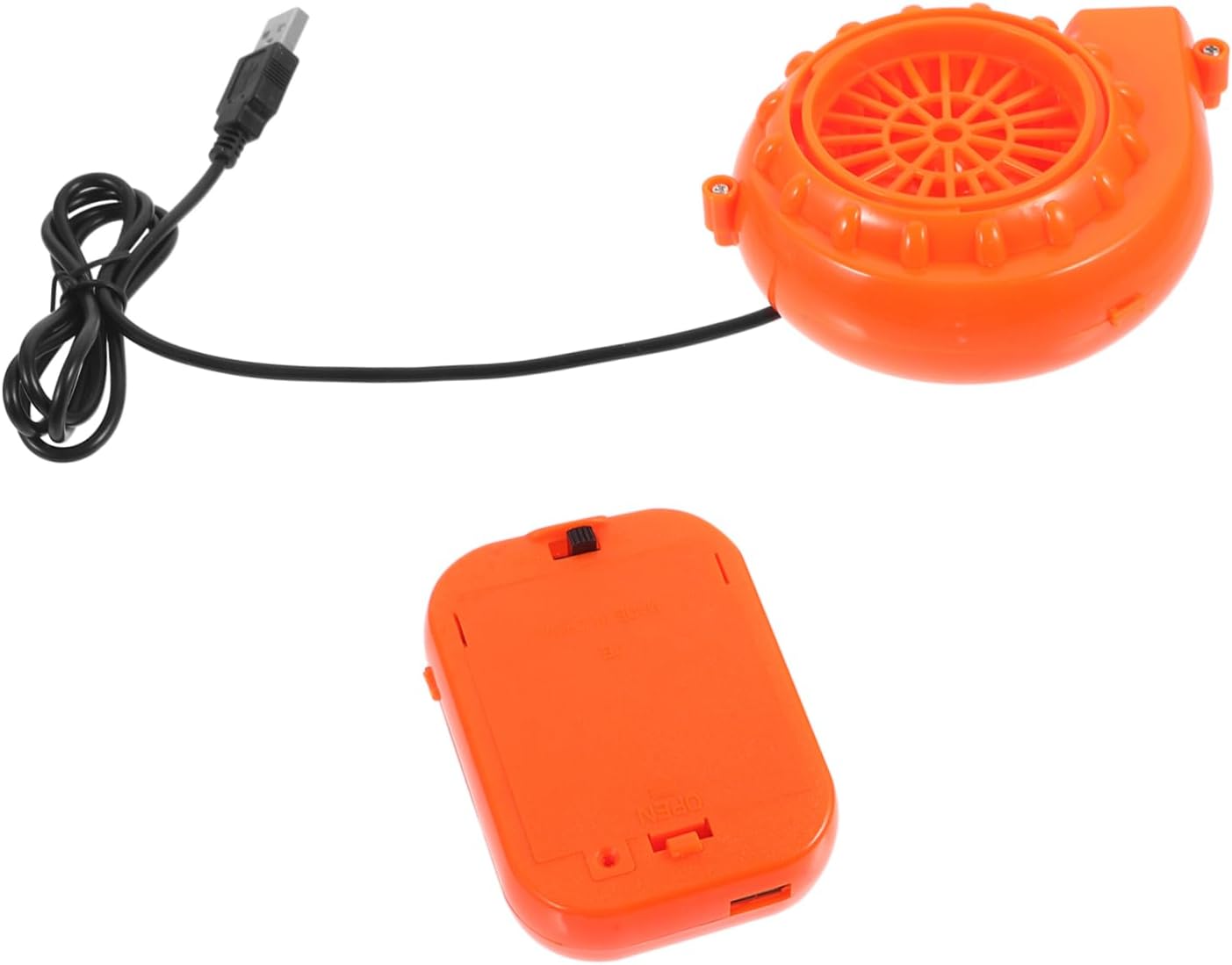 Garneck Mini Blower Paper Plate Holder Reusable Gauge-Up Air Pump Portable Effective