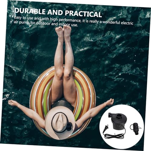 Amosfun Quick Inflatable Electric Pump - Dual Use for Mattresses Toys