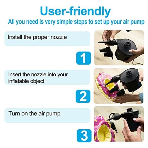 Electric Air Pump for Camping and Travel