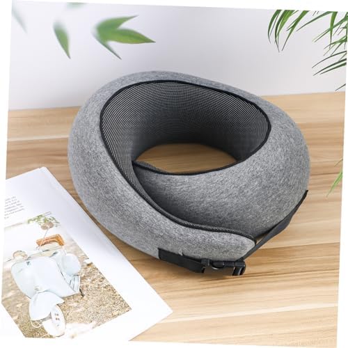 Travel Pillow Shaped Neck Support for Airplane Straps