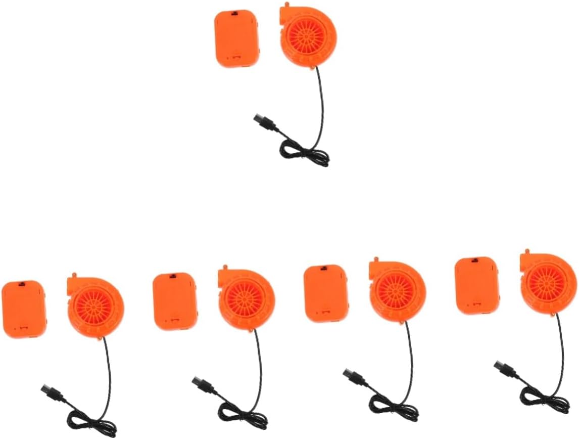 Garneck Mini Blower Paper Plate Holder Reusable Gauge-Up Air Pump Portable Effective