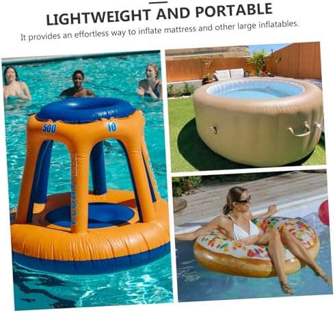 PRETYZOOMElectric Air Pump for Quick Inflatable Pool Toys and Rafts