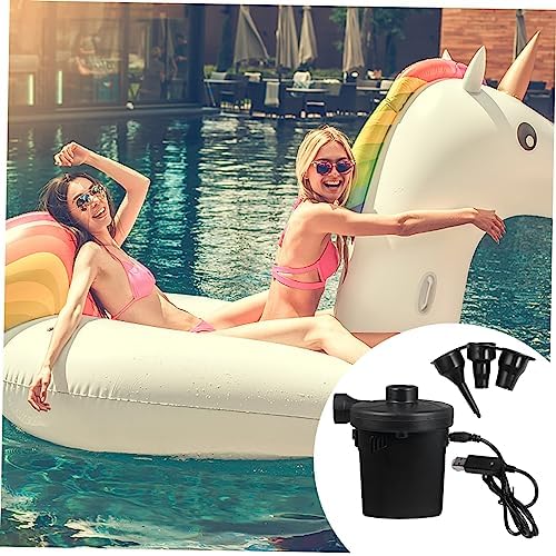 Lightweight Rechargeable USB Pump for Inflating Air Mattresses More