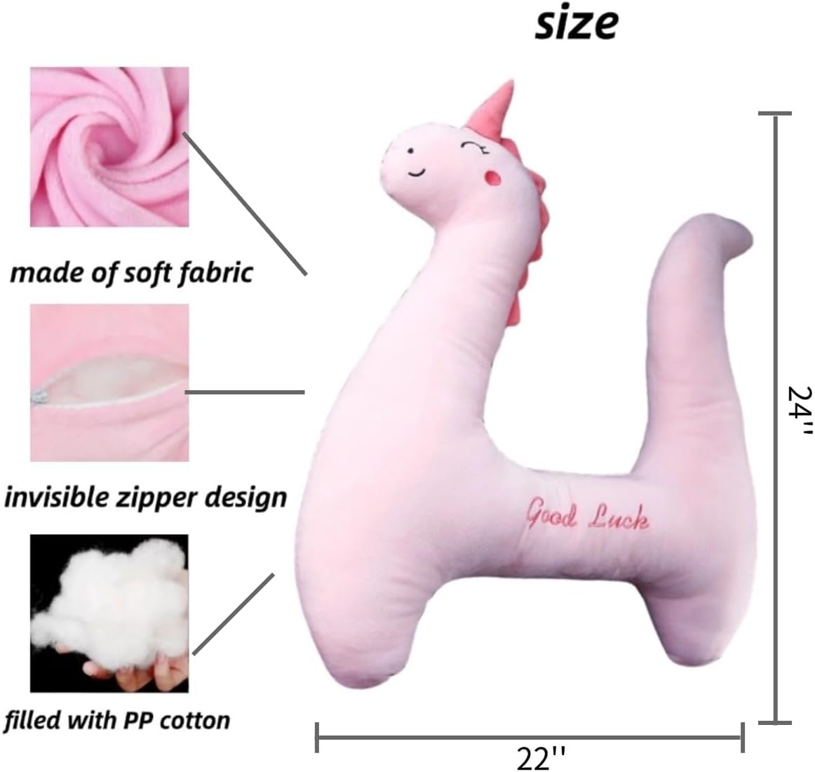 Japado Cute Cartoon Travel Pillow for Car Rides Comfort for Kids