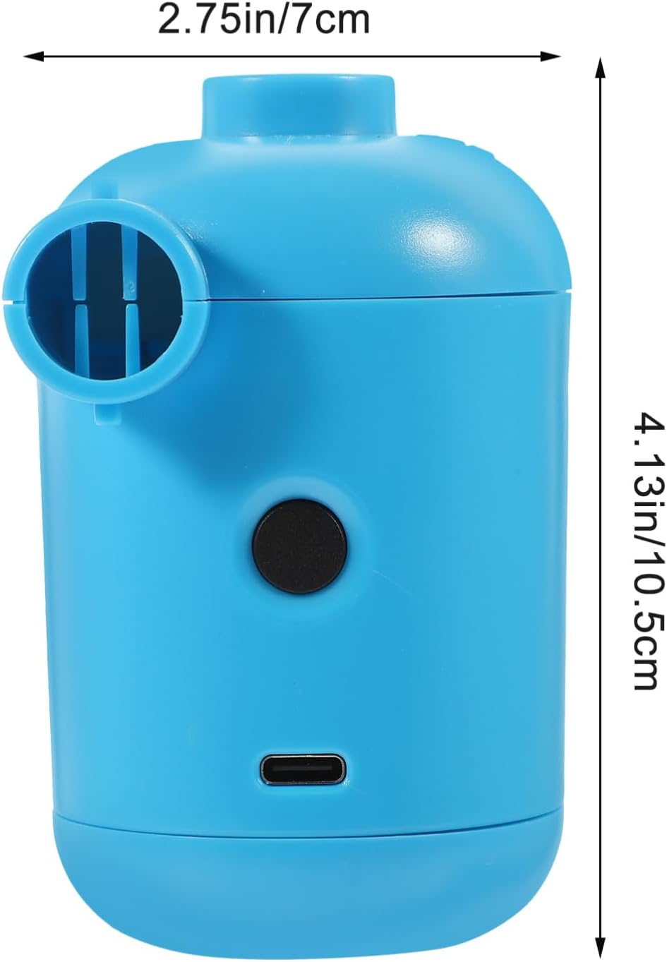 Electric Air Pump Rechargeable Portable Setup for Inflatable Mattresses Pools More