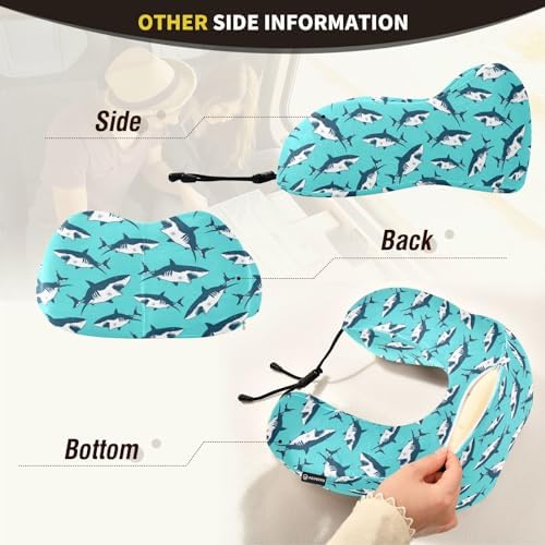 Durable Memory Foam Neck Pillow for Travel