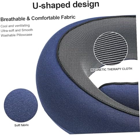 Alipis Travel Pillow for Airplanes Neck Support 3200x2600x1400 cm Travel Pillow Case