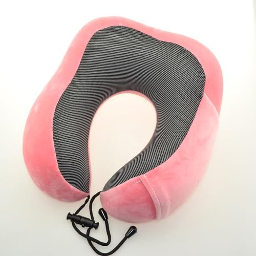 Bi-Trust U-Shape Memory Foam Travel Pillow Neck Support