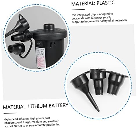 LCD Screen Battery-Powered Inflater Pump for Air Mattresses and More