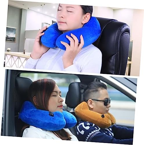 U-Shaped Inflatable Travel Pillow