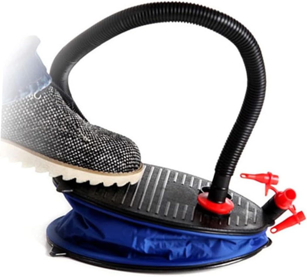 Amosfun Inflatable Air Pump with 3 Nozzles for Kayaks More Pump Deflate Easy