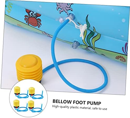 Milisten 4pc Foot Pump Bellow for Inflatables