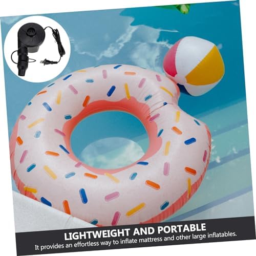 PRETYZOOMElectric Air Pump for Quick Inflatable Pool Toys and Rafts