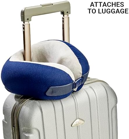 American Dreamer Memory Foam Neck Pillow for Travelers