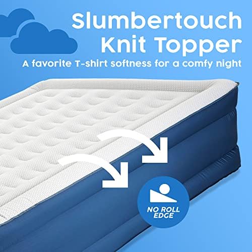 Whispair Plus Queen Air Mattress Nightfall Navy
