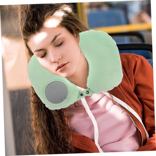 Healifty Inflatable Neck Pillow for Travel