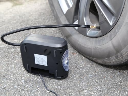 Versatile 12V Air Pump with Built-In LED Light