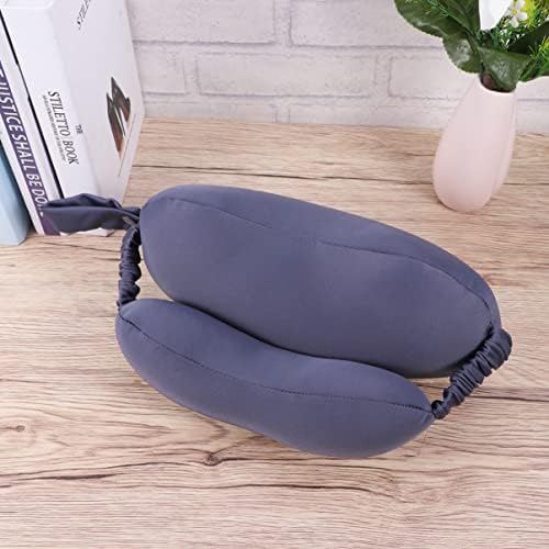 Ergonomic Travel Pillow with Eye Mask Comfort for Neck and Eyes