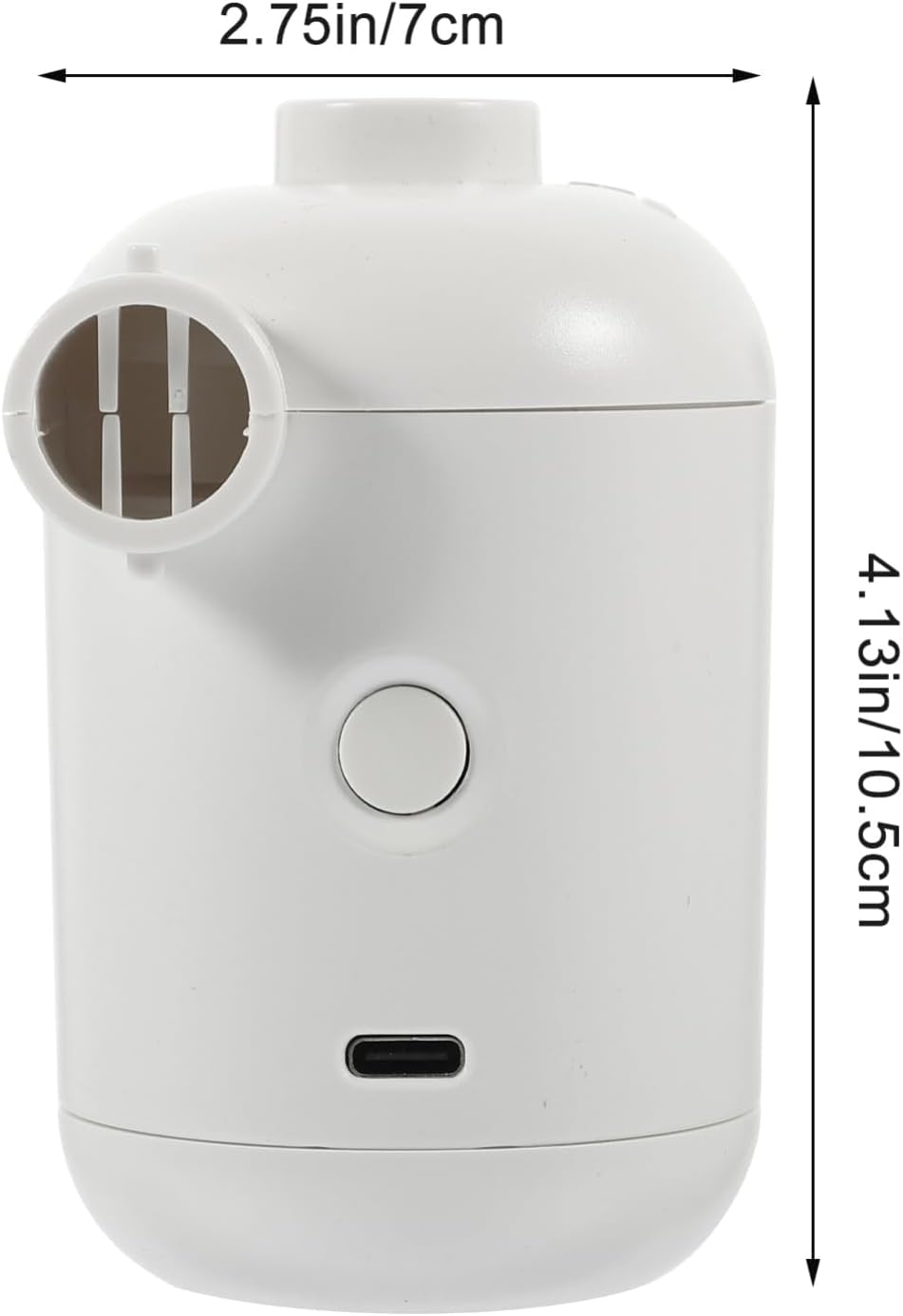 Quickly Inflates Air Mattresses Pools in Minutes USB Rechargeable Inflater Pump for Camping Picnic or Home Use