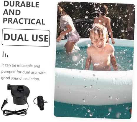 PRETYZOOMElectric Air Pump for Quick Inflatable Pool Toys and Rafts