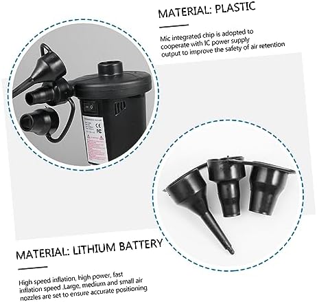 Lightweight Rechargeable USB Pump for Inflating Air Mattresses More