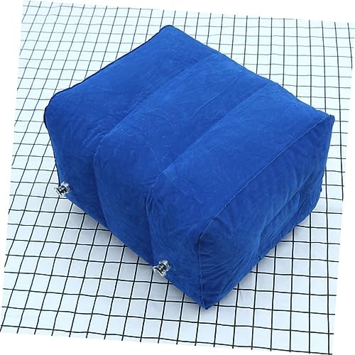 GRIRIW Inflatable Foot Rest Pillow for Travel and Office Comfort