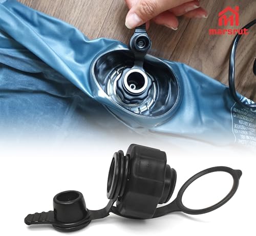 Intex Air Mattress Cap Replacement - 22mm 2-in-1 Plastic Inflatable Anti-Leak Plugs