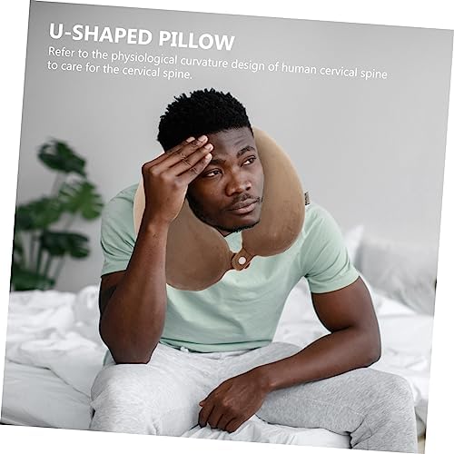 Amosfun Comfortable U-Shape Neck Pillow for Travel