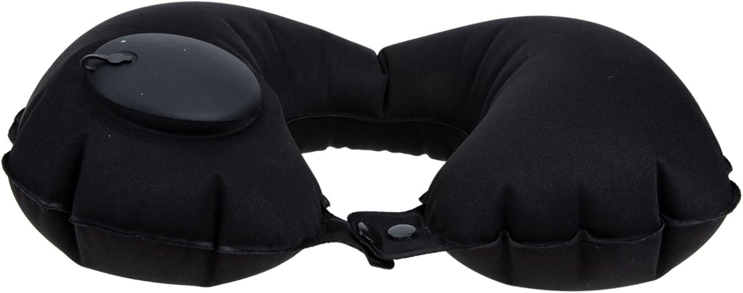 Healifty Comfortable Travel Pillow with Neck Support Portable Airplane Pillow for Long Flights