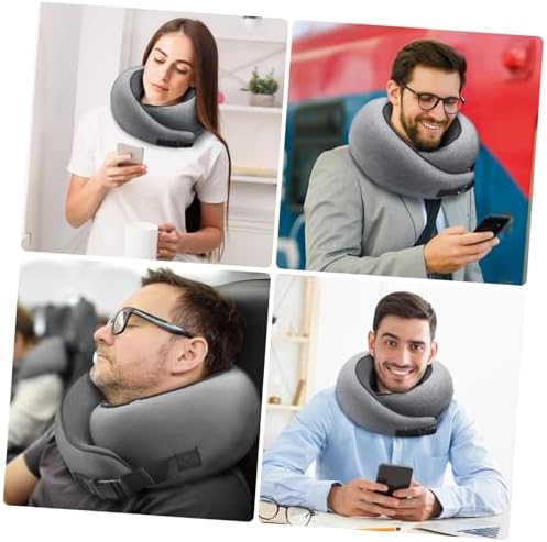 Ciieeo Adjustable Travel Pillow with Neck Support