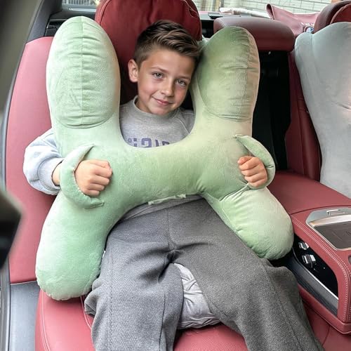 H-Shaped Travel Pillow for Car Adults and Kids Ergonomic Support