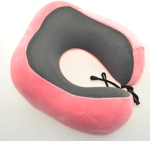 Bi-Trust U-Shape Memory Foam Travel Pillow Neck Support