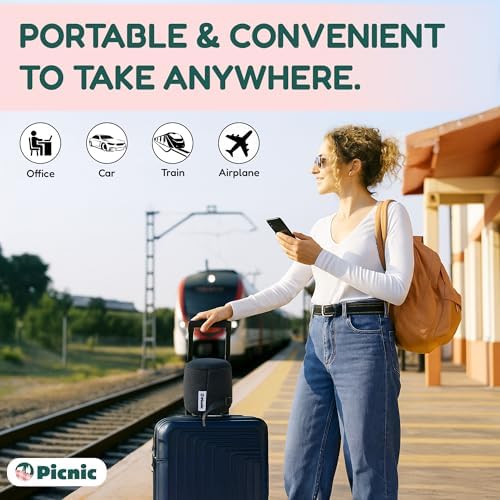 Cozy U-Shaped Memory Foam Travel Pillow for Comfort on the Go