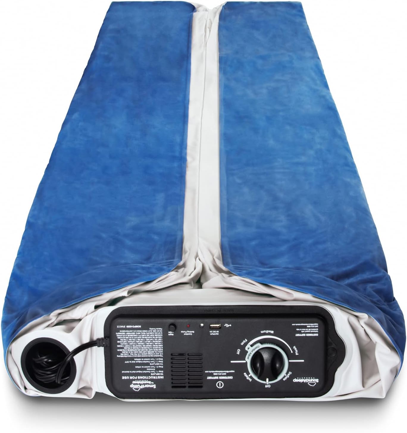 SoundAsleep Products SoundAsleep CloudNine Series Air Mattress with Dual Smart Pump Technology Perfect Bed for Sleepers