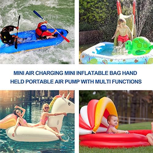 Rechargeable USB Electric Air Pump - Fast Inflater for Air Mattresses and Inflatables