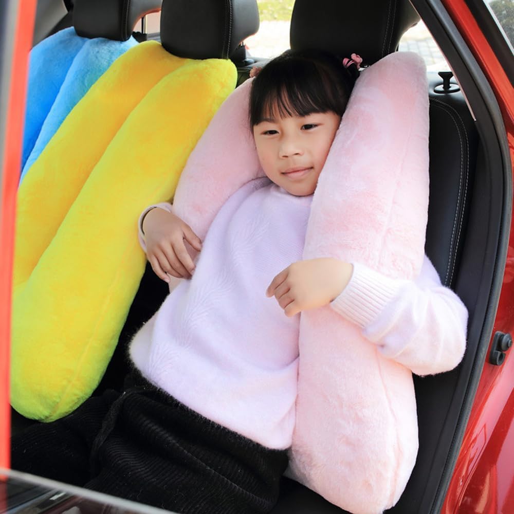 U-Shaped Travel Car Pillow for Kids and Adults Safe Sleep in Car webeescom