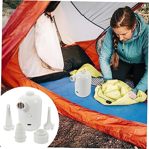 1Set KESYOO Electric Air Pump for Quick Inflation USB-Powered for Air Mattresses and Pools