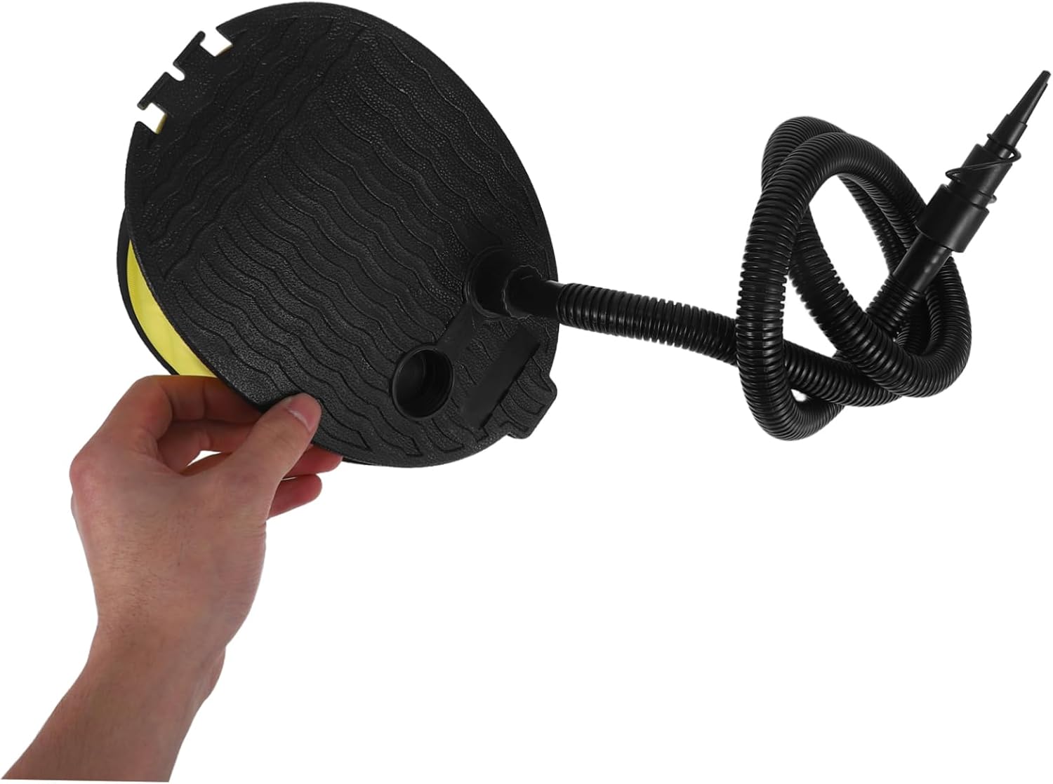 Mucklily Bellow Foot Pump Inflator for Air Mattress Camping Yoga Ball Portable