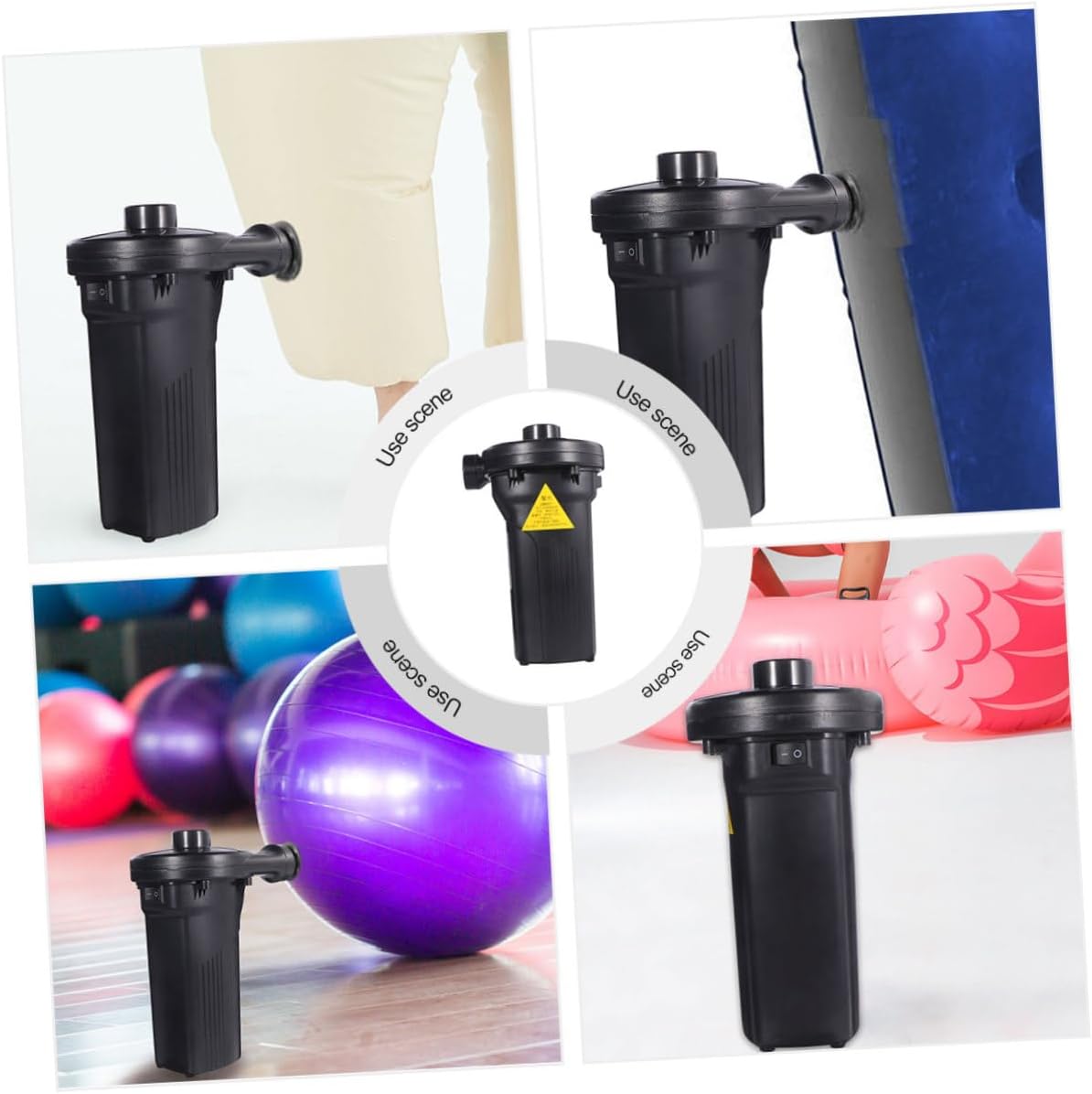 ABOOFAN Rechargeable Air Pump with Lithium Battery Portable for Kayaks and Air Beds