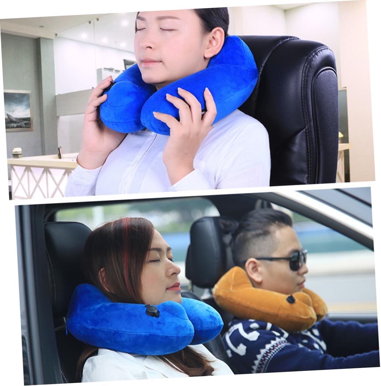 U-Shape Travel Pillow for Neck Support Perfect for Any Trip