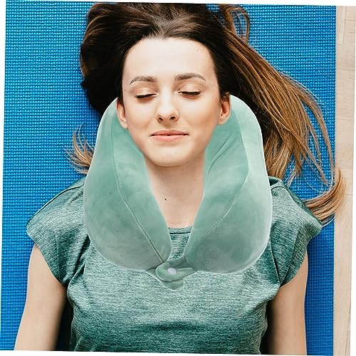 Amosfun Travel Neck Support Pillow for Airplane Train Car