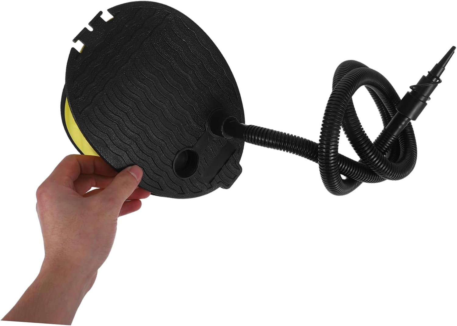 Bellow Foot Pump Inflator Collapsible Foot Air Pump for Camping Sleeping Pads Yoga Balls and Air Mattresses